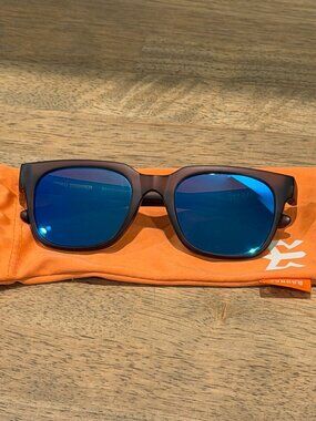 Ragnar Race Road Tripper Sunglasses Black/Blue Reflective